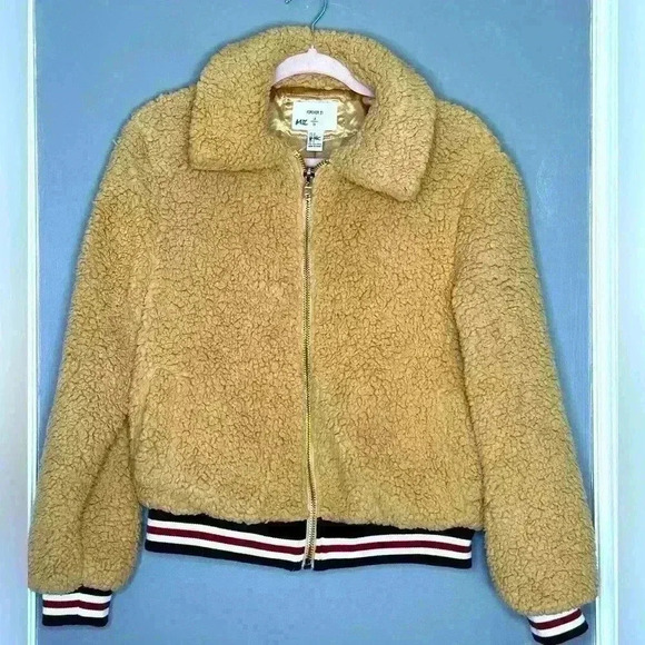 Forever 21 Sherpa Jacket Sweater Zip Up (473) - Picture 3 of 14